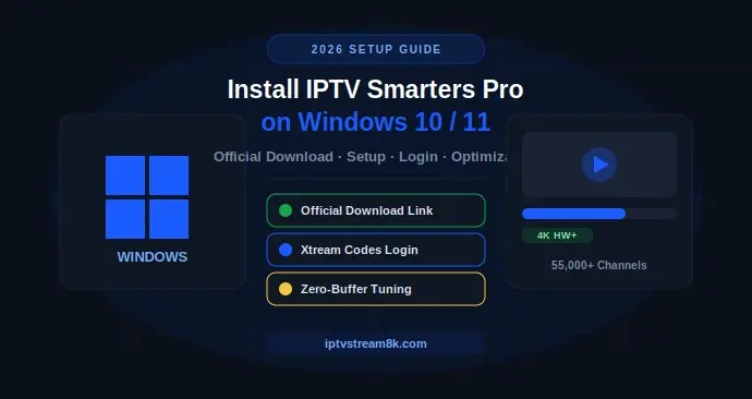 How to install IPTV Smarters Pro on Windows