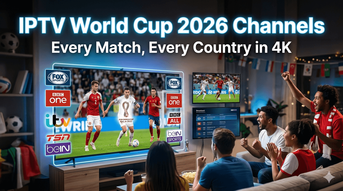 IPTV world cup 2026 channels